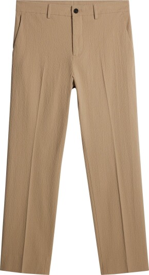 J. Lindeberg Dropper Seersucker Pants   Beige   48 x 32
