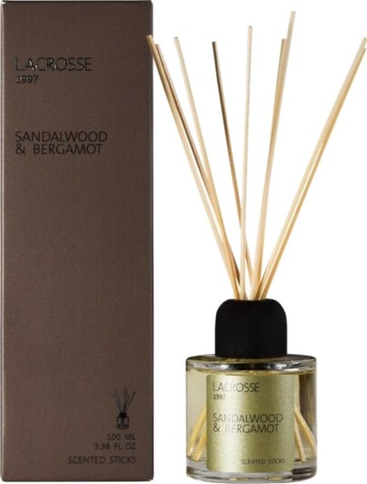 Ambientair - Lacrosse duftpinner 100ml sandalwood & bergamot