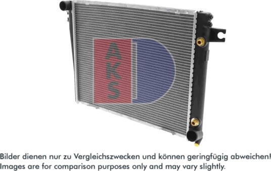 AKS DASIS 050880N Radiator, motorkjøling