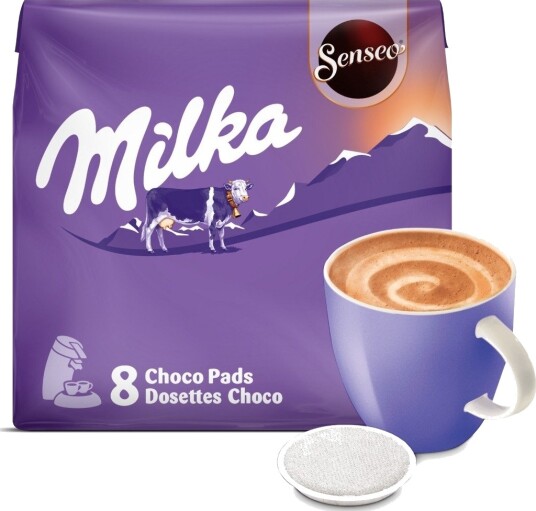 Senseo Milka Kakaodrikk til Senseo. 8 puter Senseo Milka Kakaodrikk til Senseo. 8 puter