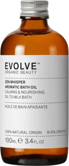 Evolve Organic Beauty Evolve Zen Whisper Aromatic Bath Oil 100 ml Evolve Organic Beauty Evolve Zen Whisper Aromatic Bath Oil 100 ml