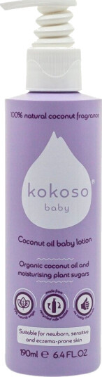 Kokoso Baby Coconut Oil Baby Lotion Kokoso Baby Coconut Oil Baby Lotion