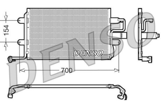 Kondensator DENSO DCN32017 Kondensator DENSO DCN32017
