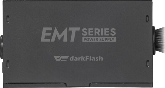 Darkflash EMT650 Black Strømforsyning 650W Svart Darkflash EMT650 Black Strømforsyning 650W Svart