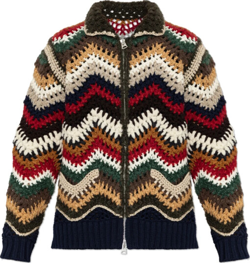 Sacai Herre Strikkevarer Flerfarget L,