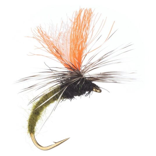 Arcticflies Tørrflue Klinkhammer Olive
