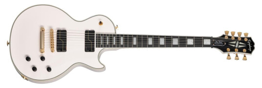 Epiphone Les Paul Custom, 7-String Bone White, Matt Heafy Origins