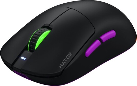 Hator Quasar 3 Trådløs Gamingmus 30000 DPI Sort