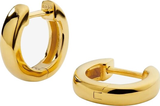 Syster P Cavelle Small Plain Hoops Gold - GOLD - One Size