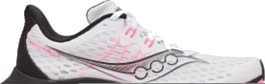 Saucony Women"s Kinvara 16 White/black 37.5 Saucony Women"s Kinvara 16 White/black 37.5