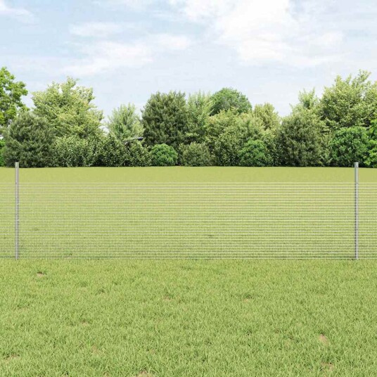  Gjerde med innlegg. sølv 0.5 x 10 m Stål