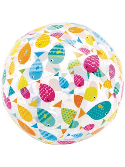 Intex Lively Oppblåsbar badeball 51 cm fisker