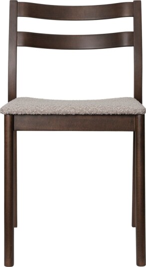 Ferm Living Boda spisestuestol Rugged Bouclé/Mørkbeiset bøk/Naturfarget Ferm Living Boda spisestuestol Rugged Bouclé/Mørkbeiset bøk/Naturfarget