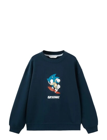 Mango Sonic Hoodie   Navy   9 10