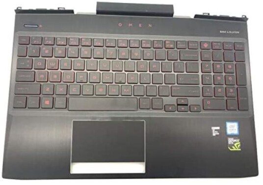 HP SPS-TOP COVER W KB W TP BL DRL
