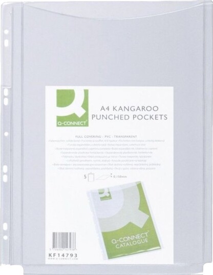 Q-Connect A4 Katalogmapper/Omslagsark 5 Stk. Q-Connect A4 Katalogmapper/Omslagsark 5 Stk.