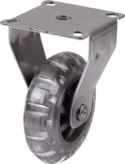 THEOFILS FAST HJUL MED PLATE 75MM THEOFILS FAST HJUL MED PLATE 75MM