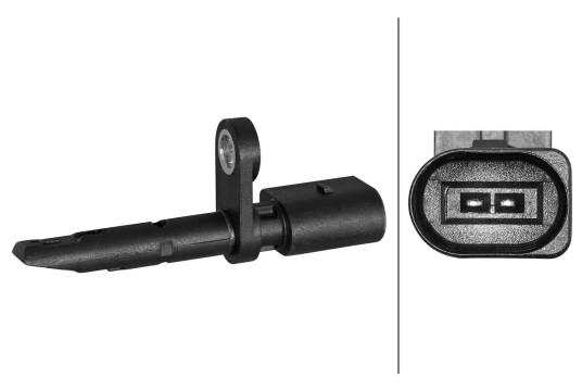 Sensor, ABS HELLA 6PU 358 218-471
