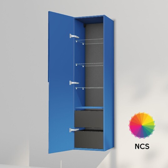 INR Iconic Nordic Rooms Grip 40/40 Høyskap NCS Farge / 40cm Venstre Hengslet Ja