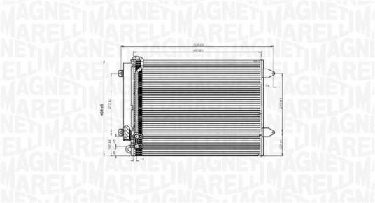 Kondensator MAGNETI MARELLI 350203919000