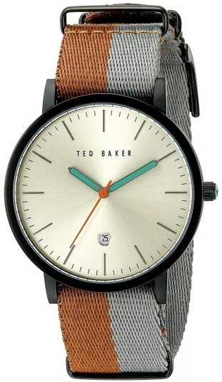 Ted Baker Herreklokke 10026448 Graham Gullfarget/Gummi Ø41 mm