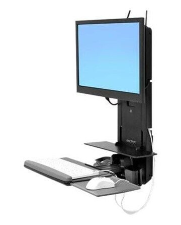 Ergotron StyleView Sit-Stand Vertical Lift Patient Room