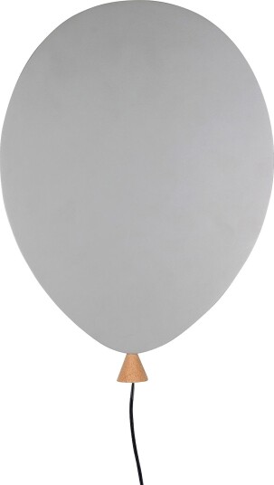 Globen Lighting Vegglampe Balloon Grå Barnelamper