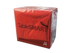 Serviet Tablesmart 33X33 Cm 3-Lag Bordeaux,8 Pk X 125 Stk