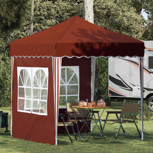  Pop up Festtelt Terrakotta 195 x 195 x 245 cm