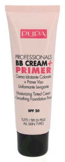 Pupa Milano Pupa Pupa Professionals BB Cream + Primer SPF20 50 ml #002 Sand All Skin Types