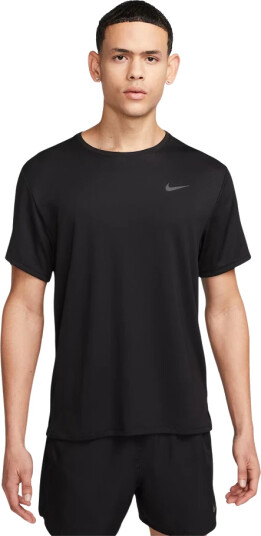 Nike Dri-FIT UV Miler Short Sleeve t-skjorte herre Svart 2XL