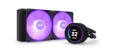 NZXT Kraken Elite 240 RGB CPU Kjøler (sort)