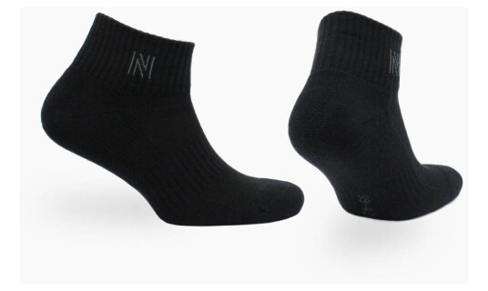 Norfolk Montreal Ankle Sport Socks 2-pack Black - 35-38