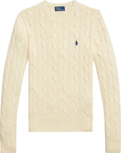 Polo Ralph Lauren Dame Strikkevarer Beige L,