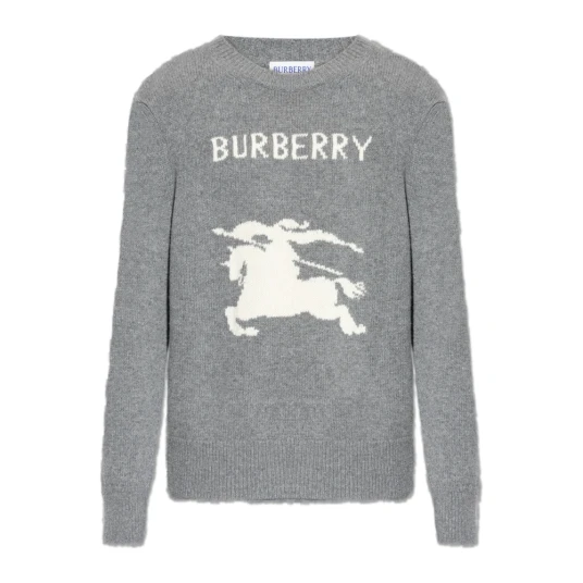 Burberry Herre Strikkevarer Grå M, Burberry Herre Strikkevarer Grå M,