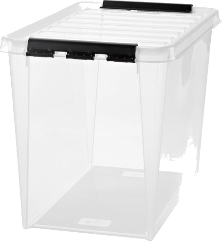 Smartstore Oppbevaringsboks classic 65 med lokk b: 40cm l: 40cm h: 43cm transparent Smartstore Oppbevaringsboks classic 65 med lokk b: 40cm l: 40cm h: 43cm transparent