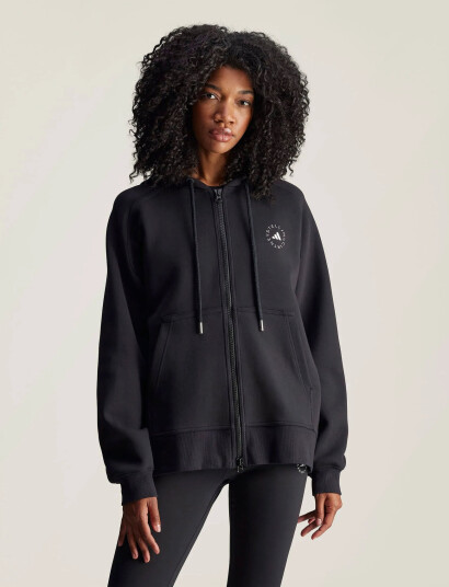 adidas by Stella McCartney Asmc Fz Hoodie Black XL adidas by Stella McCartney Asmc Fz Hoodie Black XL