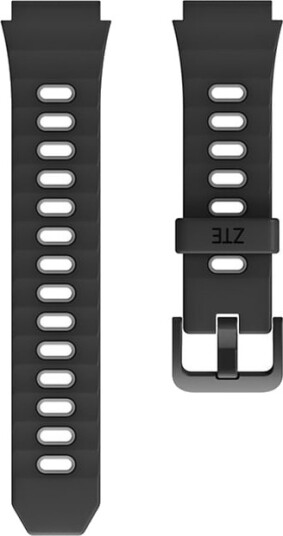 ZTE K2/K2 Pro klokkearmbånd i silikon Svart