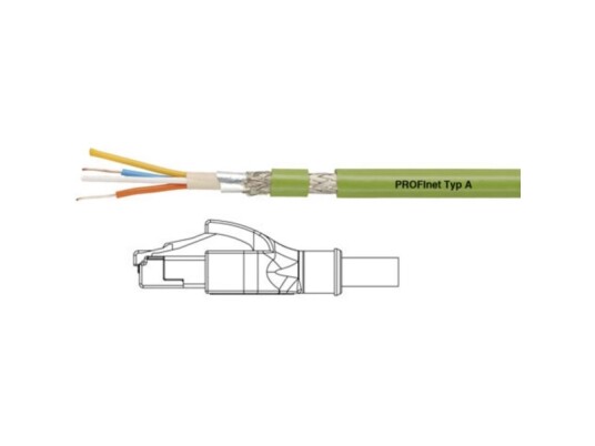 Helukabel 806393 1 Rj45 Netværkskabel Patchkabel Cat 5E Sf/Utp 0.50 M Grøn Pvc Kappe Stiv Inderleder Flettet Afskærmning Folieskærm 1 Stk 806393 1