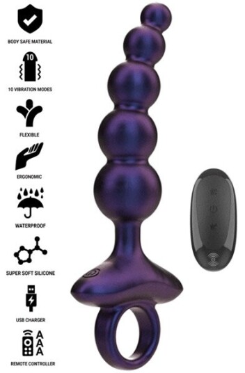 Tito Vibrating Anal Plug Remote Control