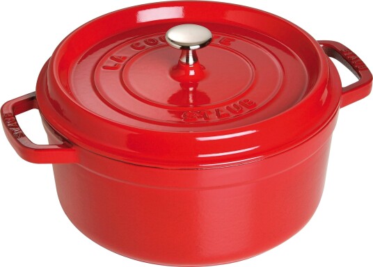 Staub - La Cocotte rund gryte 24 cm 3,8L rød 1721247-04-0