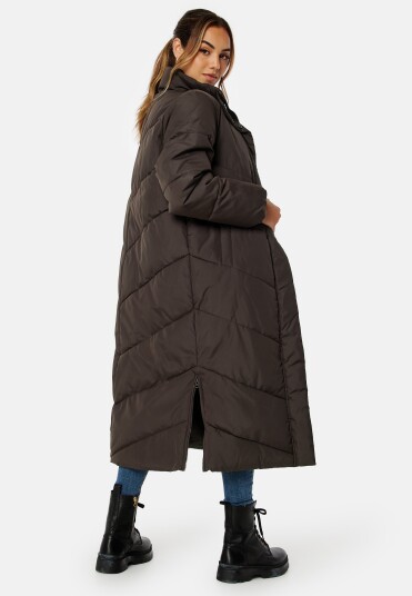 BUBBLEROOM Idah Long Padded Jacket Brown XS