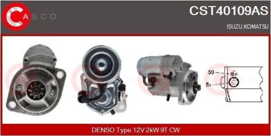 CASCO CST40109AS Starter CASCO CST40109AS Starter
