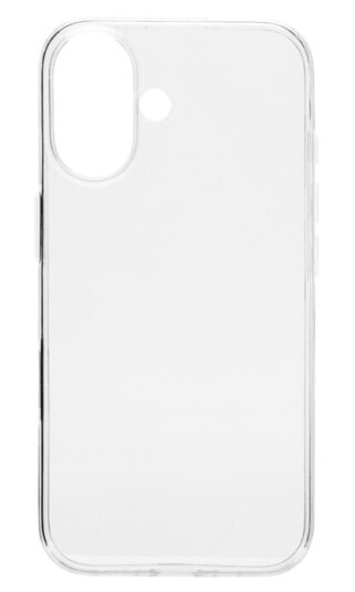 Linocell Second skin for iPhone 16 Gjennomsiktig