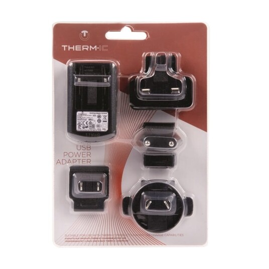 Therm-ic USB Power Adapter OneSize Black Therm-ic USB Power Adapter OneSize Black
