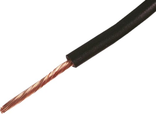 RKUB Lavspenningskabel OFC 0,75 mm² Svart
