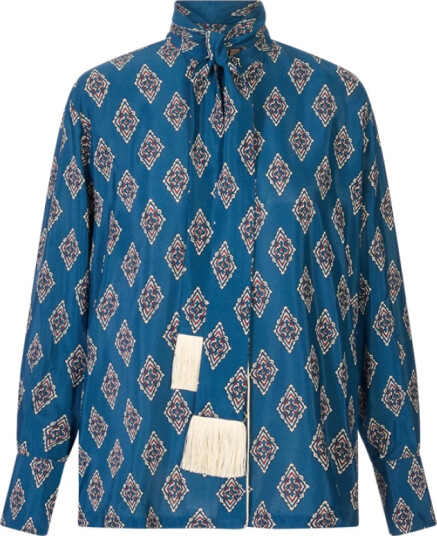 F.r.s For Restless Sleepers Dame Bluser & Skjorter Blå M,