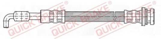 Bremseslange QUICK BRAKE 51.009 Bremseslange QUICK BRAKE 51.009