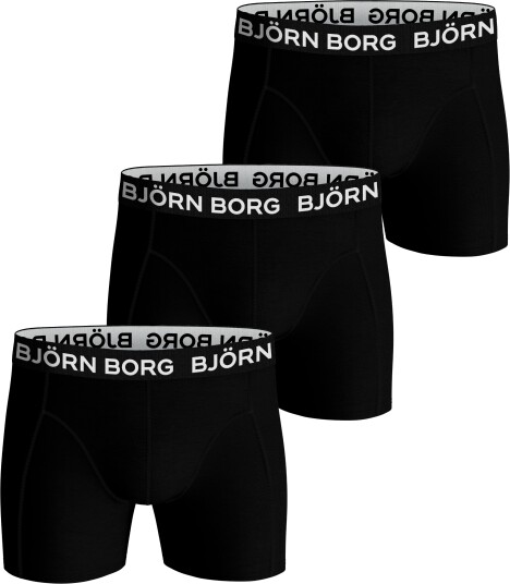 Björn Borg Men's Cotton Stretch Boxer 3-pack Multipack 1 XXL