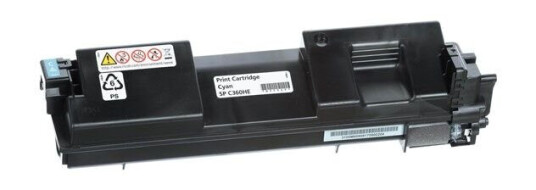 Ricoh SP C360HE - cyan - original - toner cartridge - Laser toner Blå